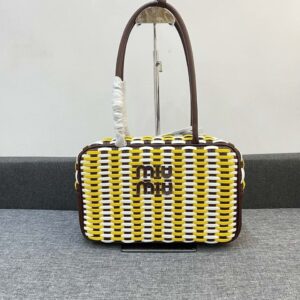 [국내배송]미우미우 우븐 이팩트 토드백