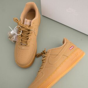 [국내배송]나이키 [NIKE] Nike x Supreme Air Force 1 Low Flax