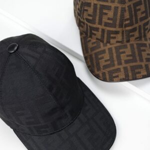 [국내배송]펜디 [FENDI] FF 자카드 캡 모자