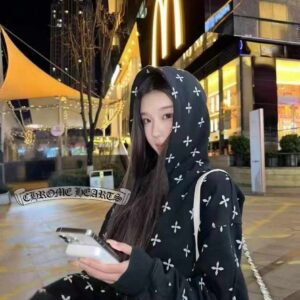 [국내배송]크롬하츠 시그니쳐 패턴 후드 티셔츠