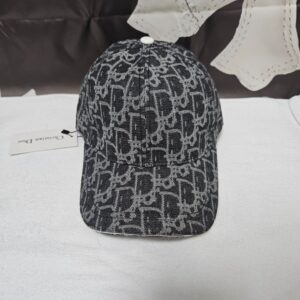 [국내배송]디올 블랙 오블리크 데님 볼캡