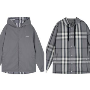 [국내배송]버버리 양면 체크 윈드브레이커