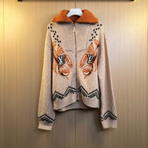 [국내배송]루이비통 × 니고 콜라보 로브스터 인타르시아 니트 집업