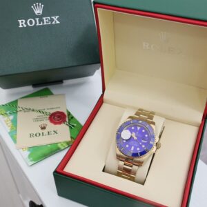 [국내배송]로렉스 서브마리너 신형 금장 블루 126618LB