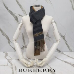 [국내배송]버버리 컨트라스트 체크 캐시미어 머플러