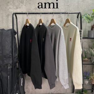 [국내배송]아미 하트 로고 맨투맨