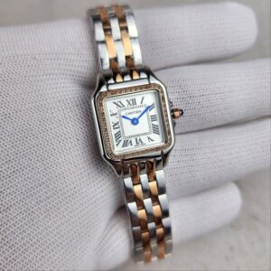 [국내배송]까르띠에 팬더 드 까르띠에 워치 로즈골드 콤비 다이아