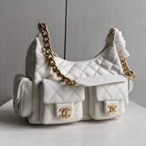 [국내배송]샤넬 25C 맥시 호보백 미듐 AS5339