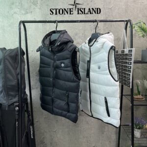 [국내배송]스톤아일랜드 경량 후드조끼