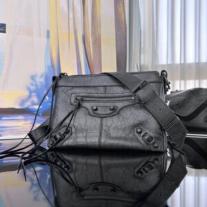 [국내배송]발렌시아가 르 시티 모토백 스몰 블랙