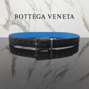 [국내배송]보테가 베네타 리버서블 인테르치아토 레더 벨트