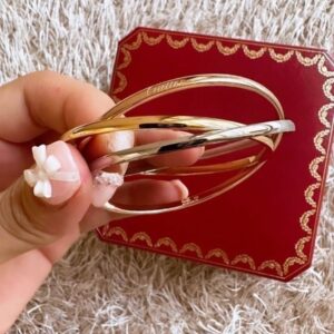 [국내배송]까르띠에 트리니티 3링 팔찌