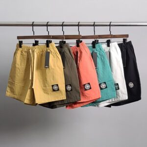 [국내배송]스톤아일랜드 사각패치 5부 팬츠