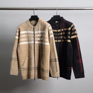 [국내배송]버버리 기사자수 펄 니트 집업