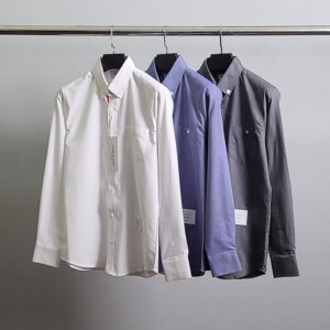 [국내배송]톰브라운 클래식 히든삼선 옥스포드 셔츠