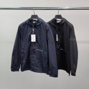 [국내배송]디올 프리미엄 레더패치 윈드 자켓