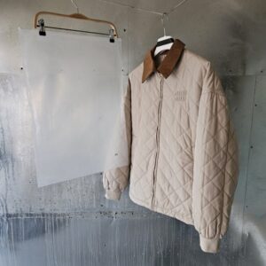 [국내배송]미우미우 테크니컬 패브릭 블루종 자켓