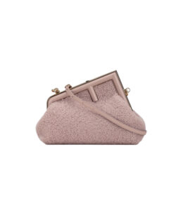 [프리미엄/해외배송]펜디 퍼스트 백 스몰 램스울(핑크)